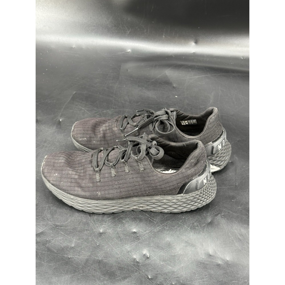 Nobull Ripstop Runner Crossfit Training Shoes Men's US‎ Size 6 Black on Black